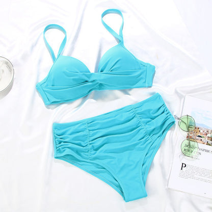 Yoga Summer Padded Triangle Cup Bikini Gym Swimsuit