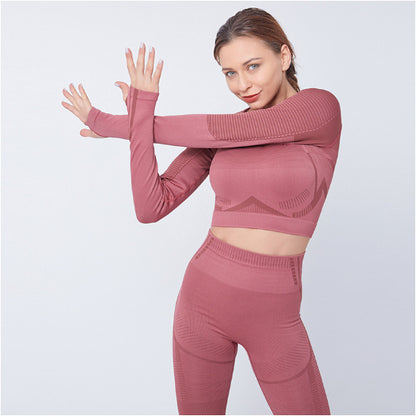 Sports yoga gym pants high waist